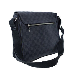 Louis Vuitton District Bag Black Graphite Damier Shoulder